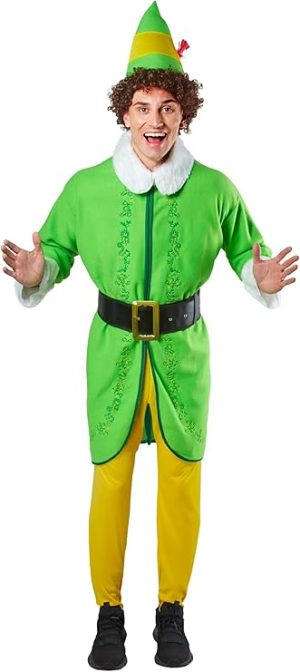 Rubie's Mens Elf Movie Buddy The Elf Deluxe Adult Sized Costumes